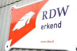 rdw sign on building